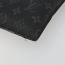 LOUIS VUITTON Monogram Eclipse Grand Sac Pouch M44733 LV Auth ar13960-8