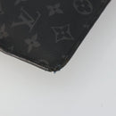 LOUIS VUITTON Monogram Eclipse Grand Sac Pouch M44733 LV Auth ar13960-9
