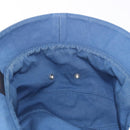 LOUIS VUITTON Monogram Denim Bucket hat Hat Blue LV Auth ar13961A-9