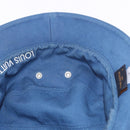 LOUIS VUITTON Monogram Denim Bucket hat Hat Blue LV Auth ar13961A-10