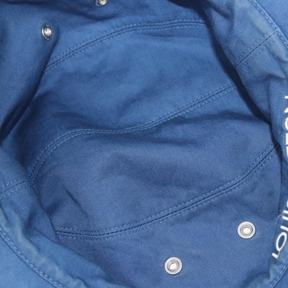LOUIS VUITTON Monogram Denim Bucket hat Hat Blue LV Auth ar13961A