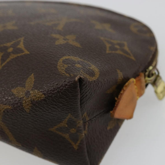 LOUIS VUITTON Monogram Pochette Cosmetic PM Pouch M43998 LV Auth ar13962