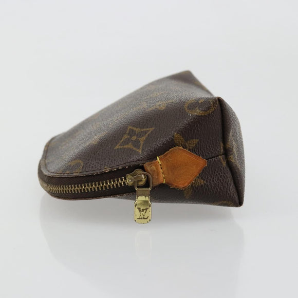 LOUIS VUITTON Monogram Pochette Cosmetic PM Pouch M43998 LV Auth ar13962