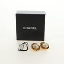 CHANEL Earring metal Gold Tone CC Auth ar13965V-17