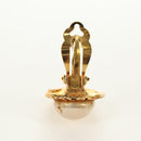 CHANEL Earring metal Gold Tone CC Auth ar13965V-5