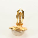 CHANEL Earring metal Gold Tone CC Auth ar13965V-6