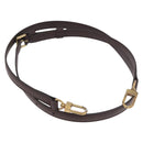 LOUIS VUITTON Adjustable Damier Shoulder Strap 37""-44.1"" Brown LV Auth ar13968-1