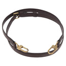 LOUIS VUITTON Adjustable Damier Shoulder Strap 37""-44.1"" Brown LV Auth ar13968-2
