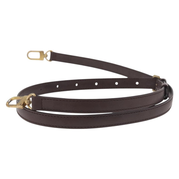 LOUIS VUITTON Adjustable Damier Shoulder Strap 37""-44.1"" Brown LV Auth ar13968