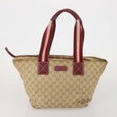 Salvatore Ferragamo Gucci GG Canvas Sherry Line Bag Nylon 2 Set Auth ar13970-2