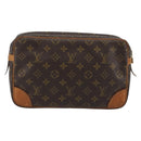 LOUIS VUITTON Monogram Compiegne 28 Clutch Bag M51845 LV Auth ar13971-2