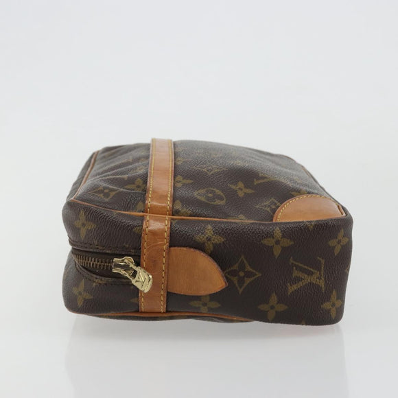 LOUIS VUITTON Monogram Compiegne 28 Clutch Bag M51845 LV Auth ar13971