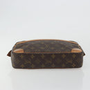 LOUIS VUITTON Monogram Compiegne 28 Clutch Bag M51845 LV Auth ar13971-6