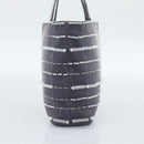 PRADA Hand Bag Canvas Gray Auth ar13973-4