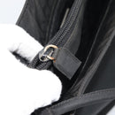 PRADA Hand Bag Nylon Black Silver Auth ar13974-21