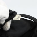 PRADA Hand Bag Nylon Black Silver Auth ar13974-24
