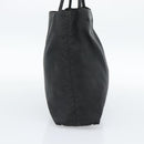 PRADA Hand Bag Nylon Black Silver Auth ar13974-4