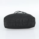 PRADA Hand Bag Nylon Black Silver Auth ar13974-9