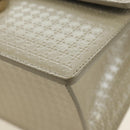 Christian Dior Montaigne Chain Bag Patent Leather Beige Gold Auth ar13976V-16