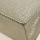 Christian Dior Montaigne Chain Bag Patent Leather Beige Gold Auth ar13976V-18