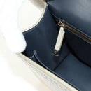 Christian Dior Montaigne Chain Bag Patent Leather Beige Gold Auth ar13976V-24