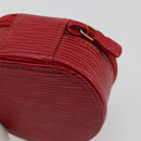 LOUIS VUITTON Epi Ecrin Bijou 8 Jewelry Box Red M48227 LV Auth ar13982-15