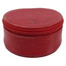 LOUIS VUITTON Epi Ecrin Bijou 8 Jewelry Box Red M48227 LV Auth ar13982-13
