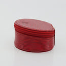 LOUIS VUITTON Epi Ecrin Bijou 8 Jewelry Box Red M48227 LV Auth ar13982-3