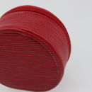 LOUIS VUITTON Epi Ecrin Bijou 8 Jewelry Box Red M48227 LV Auth ar13982-7