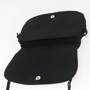 PRADA Shoulder Bag Nylon Black Silver Auth ar13984-16