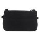 PRADA Shoulder Bag Nylon Black Silver Auth ar13984-3