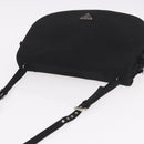 PRADA Shoulder Bag Nylon Black Silver Auth ar13984-6