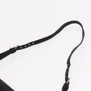 PRADA Shoulder Bag Nylon Black Silver Auth ar13984-8