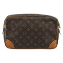 LOUIS VUITTON Monogram Compiegne 28 Clutch Bag M51845 LV Auth ar13985-2