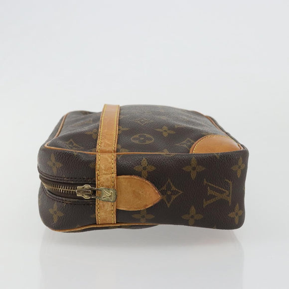 LOUIS VUITTON Monogram Compiegne 28 Clutch Bag M51845 LV Auth ar13985