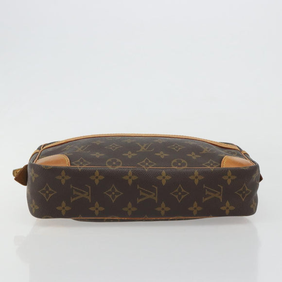 LOUIS VUITTON Monogram Compiegne 28 Clutch Bag M51845 LV Auth ar13985