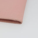 CHANEL Long Wallet Caviar Skin Pink Gold CC Auth ar13987A-11