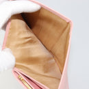 CHANEL Long Wallet Caviar Skin Pink Gold CC Auth ar13987A-19