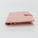 CHANEL Long Wallet Caviar Skin Pink Gold CC Auth ar13987A-4