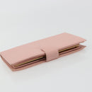 CHANEL Long Wallet Caviar Skin Pink Gold CC Auth ar13987A-6