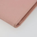 CHANEL Long Wallet Caviar Skin Pink Gold CC Auth ar13987A-8