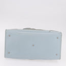 GUCCI Tote Bag Mesh Light Blue Silver 002 3754 0404 Auth ar13988-10
