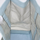 GUCCI Tote Bag Mesh Light Blue Silver 002 3754 0404 Auth ar13988-19