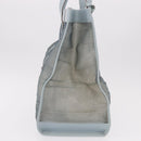 GUCCI Tote Bag Mesh Light Blue Silver 002 3754 0404 Auth ar13988-6