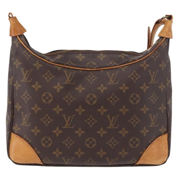 LOUIS VUITTON Monogram Boulogne 30 Shoulder Bag M51265 LV Auth ar13989