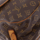 LOUIS VUITTON Monogram Saumur 35 Shoulder Bag M42254 LV Auth ar13991-17