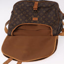 LOUIS VUITTON Monogram Saumur 35 Shoulder Bag M42254 LV Auth ar13991-21