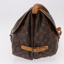 LOUIS VUITTON Monogram Saumur 35 Shoulder Bag M42254 LV Auth ar13991-3