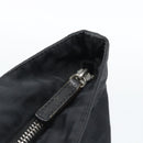 FENDI Zucca Canvas Tote Bag Nylon Black Silver Auth ar13992-10