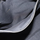 FENDI Zucca Canvas Tote Bag Nylon Black Silver Auth ar13992-21